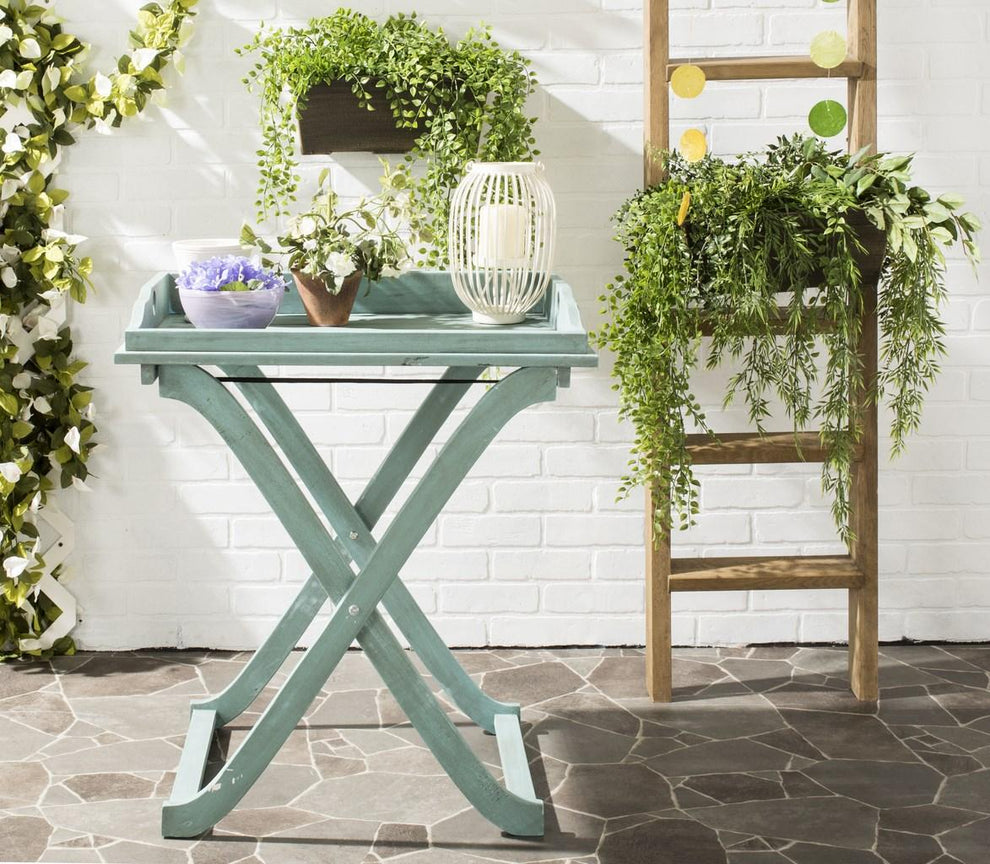 Safavieh Covina Tray Table | Outdoor Tables | Modishstore - 9