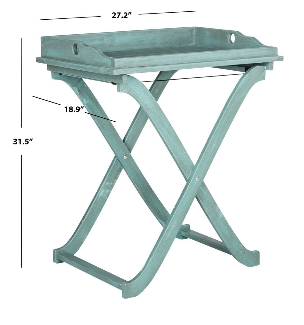 Safavieh Covina Tray Table | Outdoor Tables | Modishstore - 13