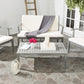 Safavieh Del Mar 4 Pc Outdoor Set | Outdoor Sofas, Loveseats & Sectionals | Modishstore - 6
