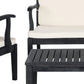 Safavieh Del Mar 4 Pc Outdoor Set | Outdoor Sofas, Loveseats & Sectionals | Modishstore - 9