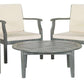 Safavieh Anaheim 5 Pc Coffee Set | Outdoor Sofas, Loveseats & Sectionals | Modishstore - 3