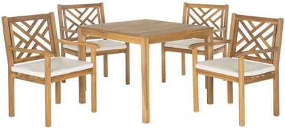Safavieh Bradbury 5 Pc Dining Set | Outdoor Dining Sets | Modishstore - 1
