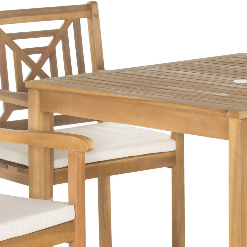 Safavieh Del Mar 5 Pc Dining Set | Outdoor Dining Sets | Modishstore - 2