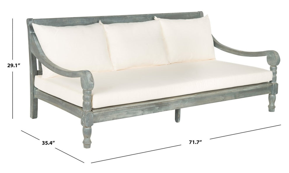 Safavieh Pasadena Day Bed | Outdoor Sofas, Loveseats & Sectionals | Modishstore - 7