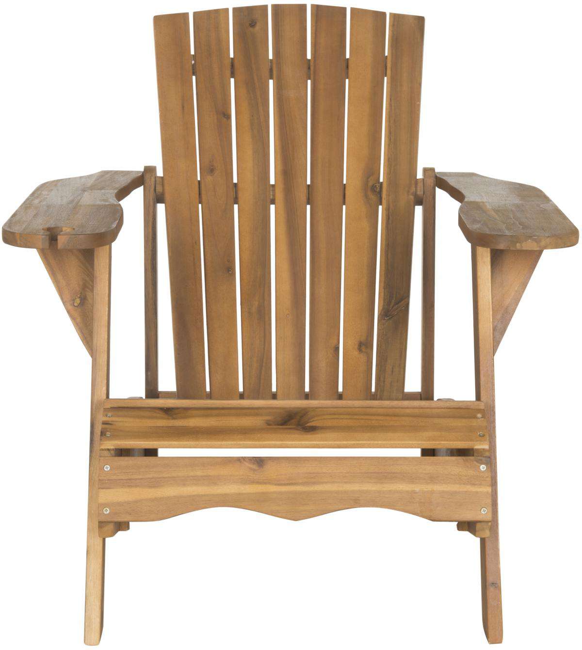 Safavieh Vista Wine Glass Holder Adirondack Chair | Side Chairs |  Modishstore  - 4