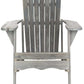 Safavieh Vista Wine Glass Holder Adirondack Chair | Outdoor Chaise Lounges | Modishstore - 2