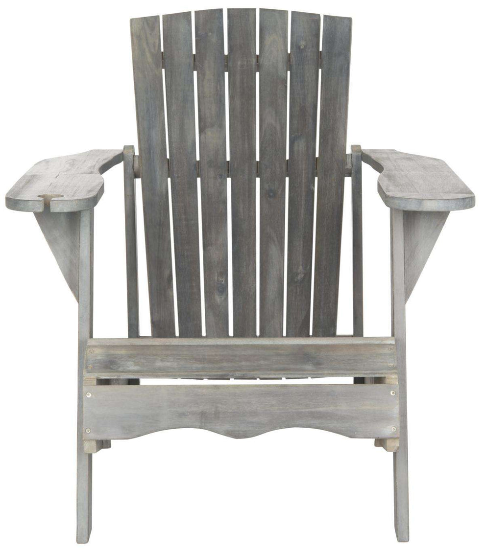 Safavieh Vista Wine Glass Holder Adirondack Chair | Outdoor Chaise Lounges | Modishstore - 2