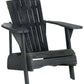 Safavieh Vista Wine Glass Holder Adirondack Chair | Side Chairs |  Modishstore  - 3