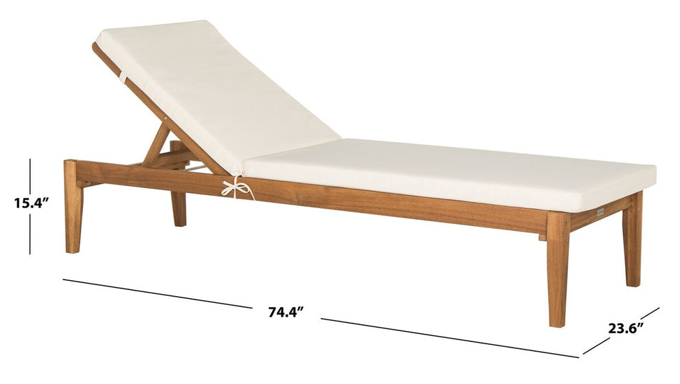 Safavieh Azusa Sunlounger | Outdoor Recliners & Lounge Chairs | Modishstore - 3