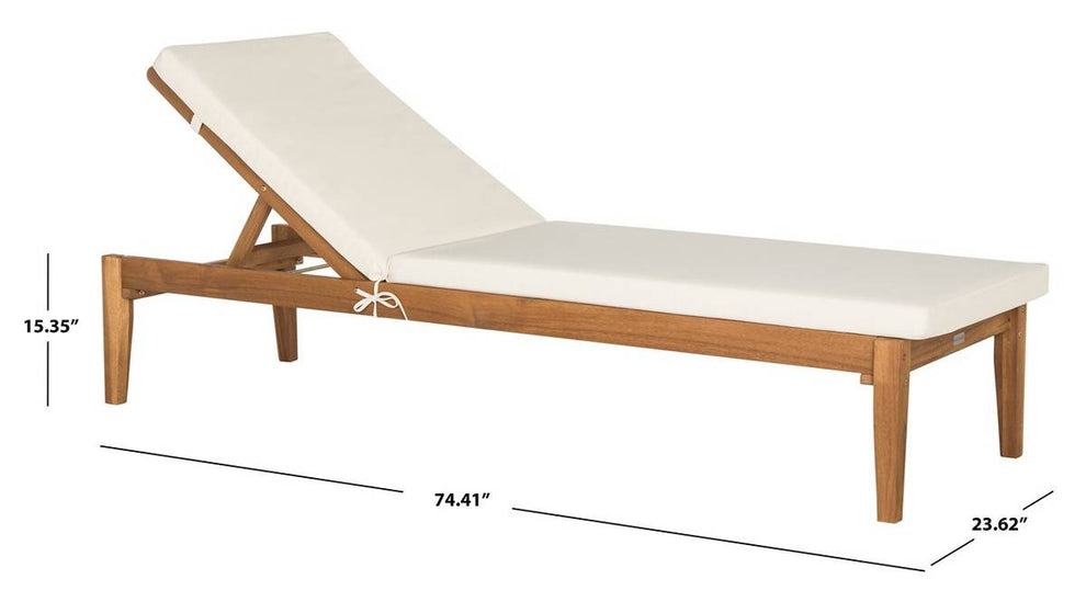 Safavieh Arcata Sunlounger | Outdoor Recliners & Lounge Chairs |  Modishstore  - 3