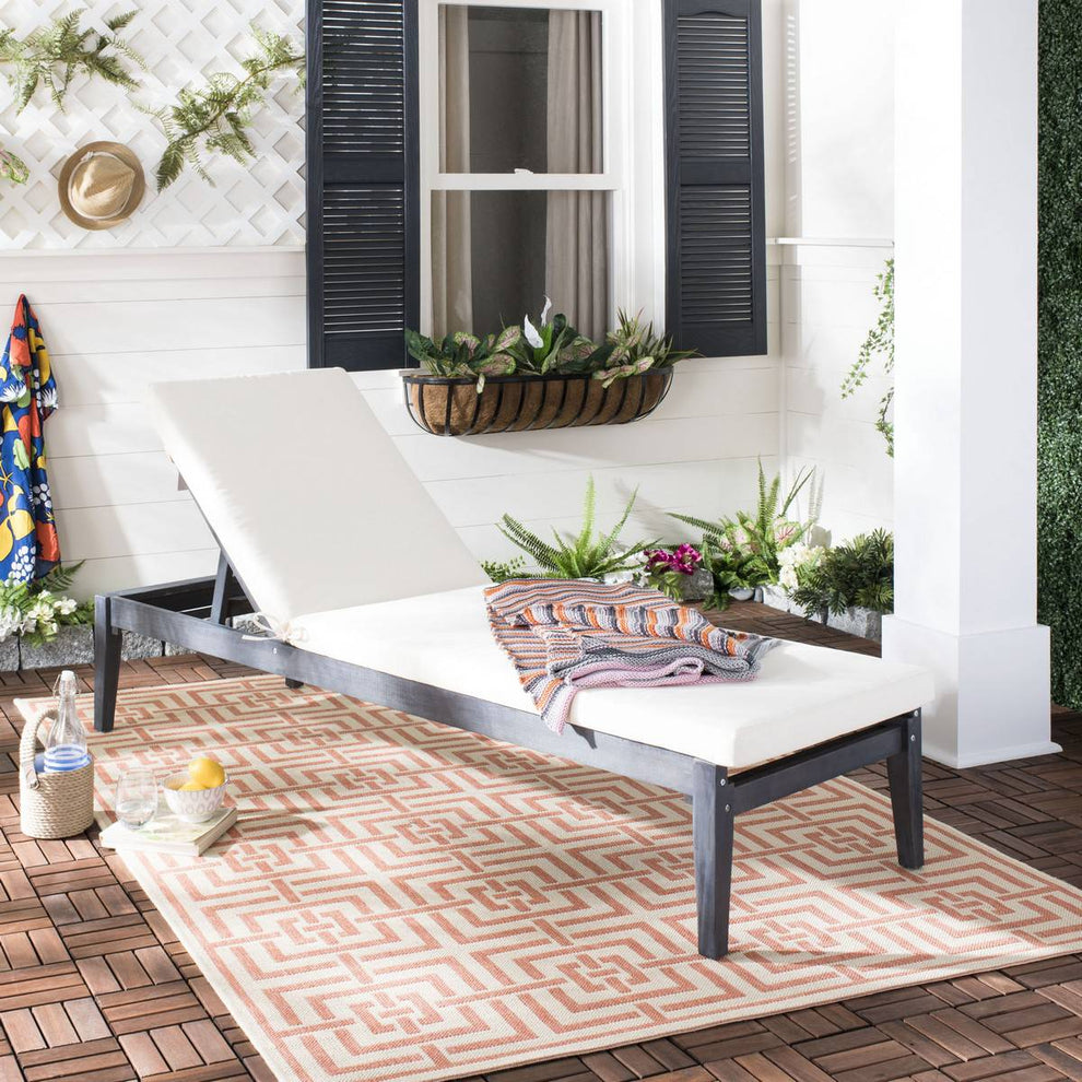 Safavieh Arcata Sunlounger | Outdoor Recliners & Lounge Chairs |  Modishstore  - 7