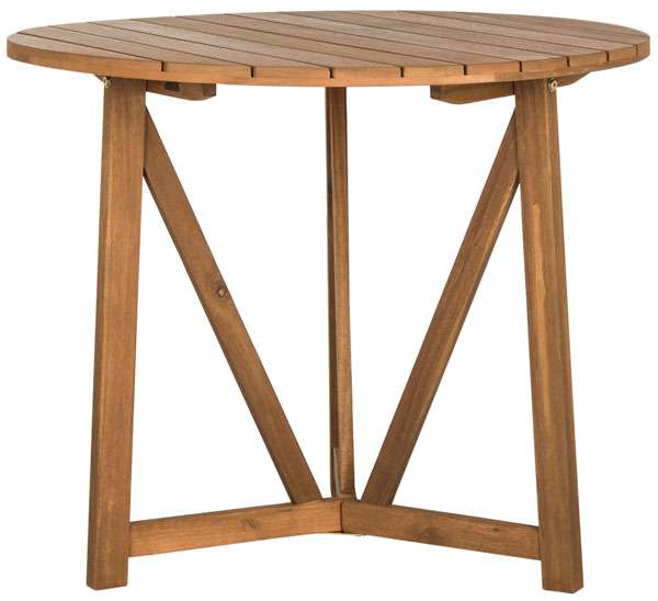 Safavieh Cloverdale Round Table | Outdoor Tables | Modishstore - 2