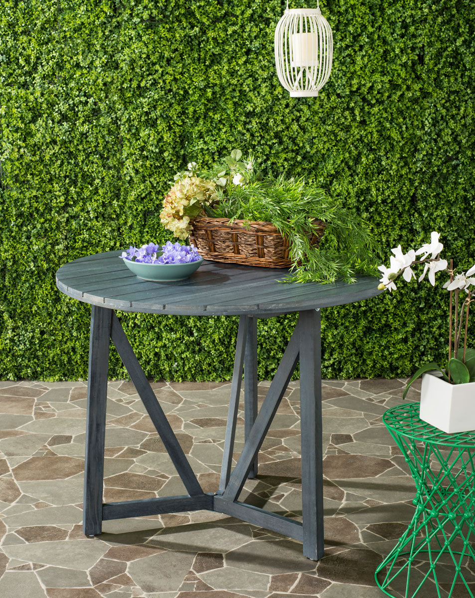 Safavieh Cloverdale Round Table | Outdoor Tables | Modishstore - 4