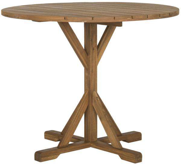 Safavieh Arcata Round Table | Outdoor Tables | Modishstore - 2
