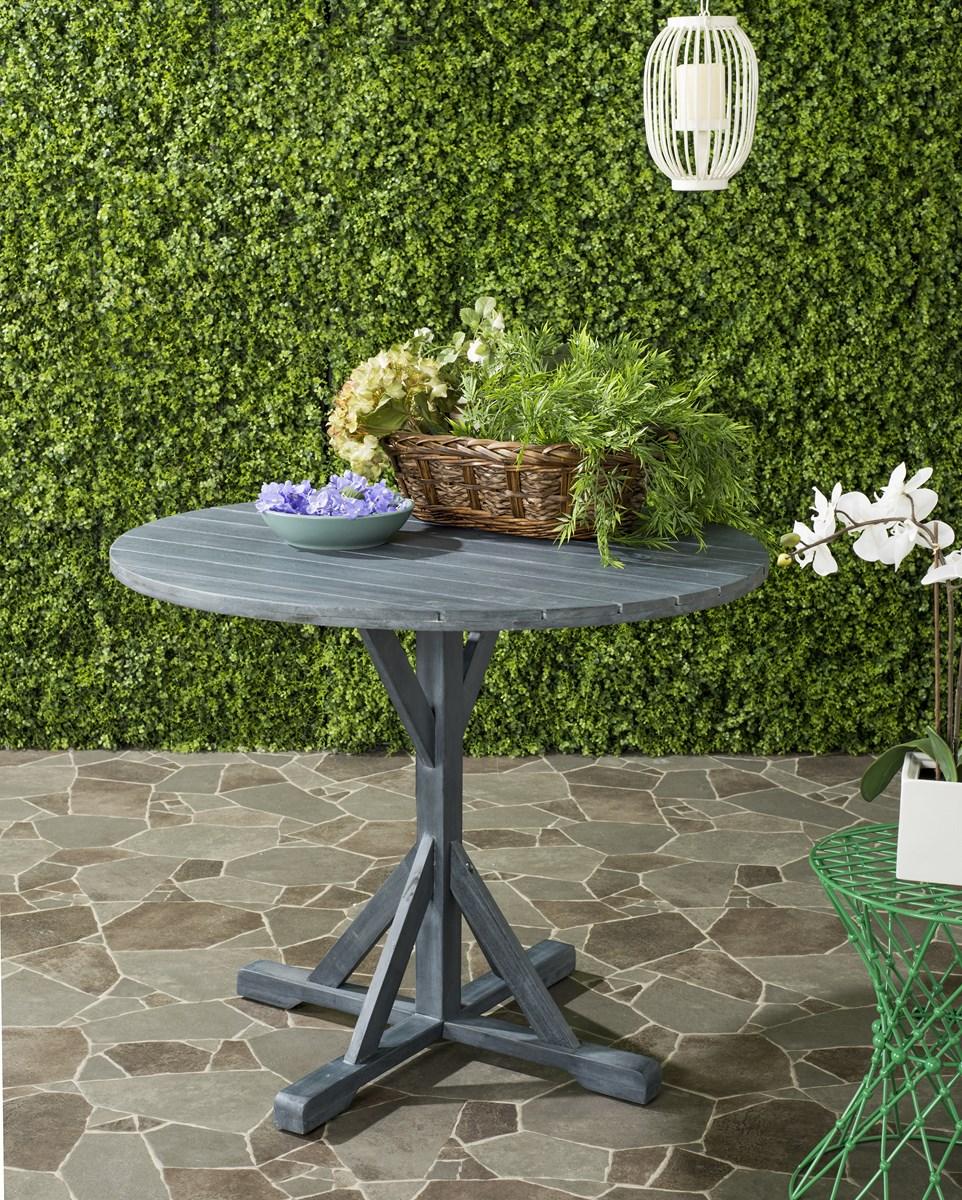 Safavieh Arcata Round Table | Outdoor Tables | Modishstore - 7