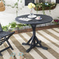Safavieh Arcata Round Table | Outdoor Tables | Modishstore - 10