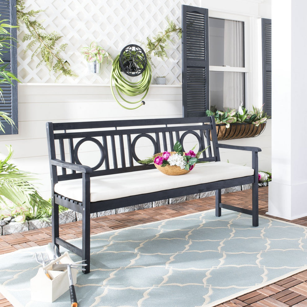 Safavieh Montclair 3 Seat Bench | Outdoor Stools & Benches | Modishstore - 8