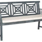 Safavieh Del Mar 3 Seat Bench | Outdoor Stools & Benches | Modishstore - 5