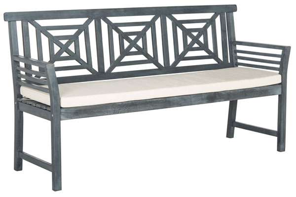 Safavieh Del Mar 3 Seat Bench | Outdoor Stools & Benches | Modishstore - 5