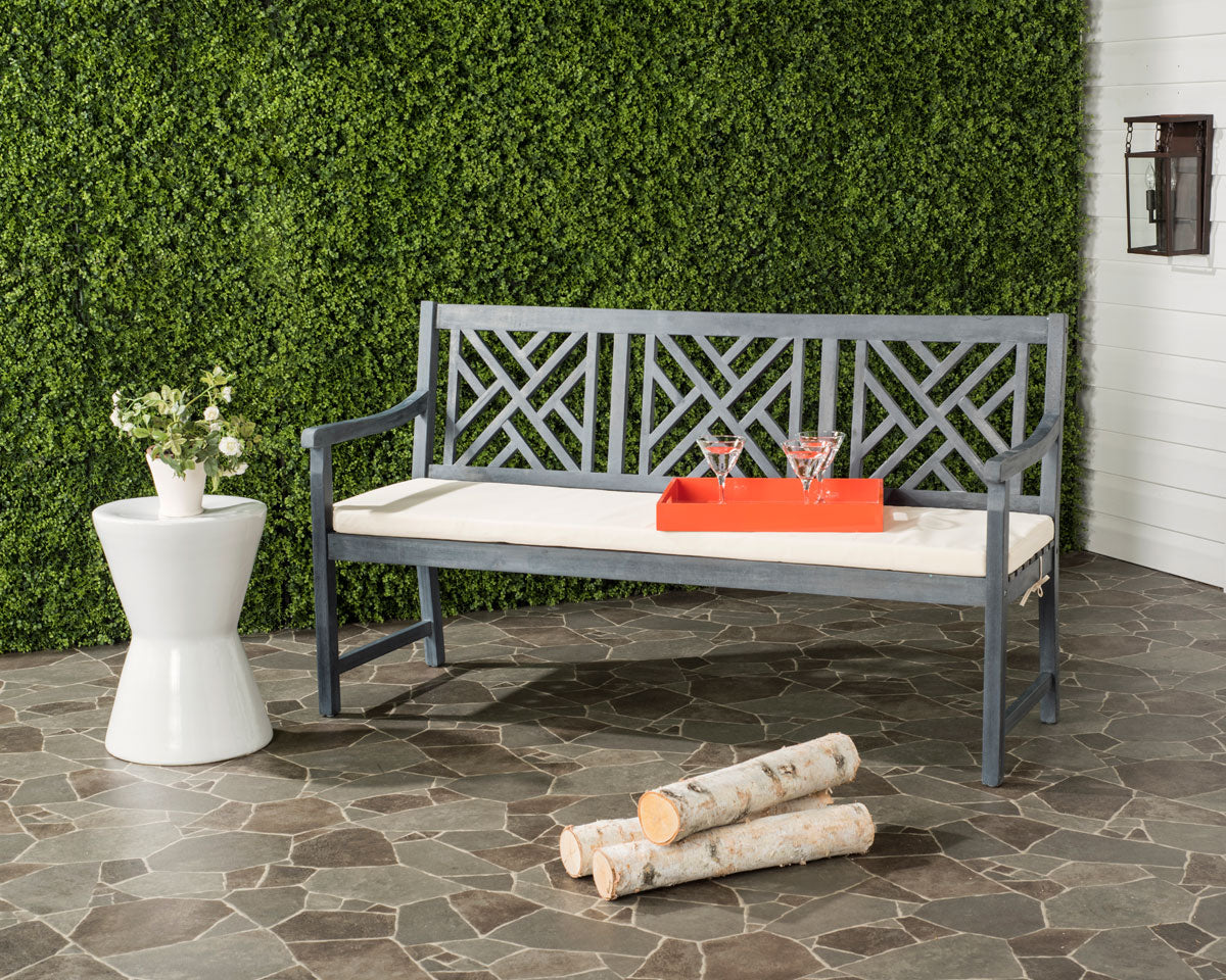 Safavieh Bradbury 3 Seat Bench | Outdoor Stools & Benches | Modishstore - 6