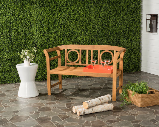 Safavieh Moorpark 2 Seat Bench | Outdoor Stools & Benches | Modishstore - 1