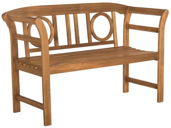 Safavieh Moorpark 2 Seat Bench | Outdoor Stools & Benches | Modishstore - 2