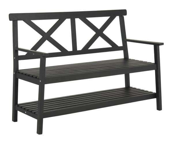 Safavieh Mayer 49.21-Inch W Outdoor Bench | Outdoor Stools & Benches | Modishstore - 2