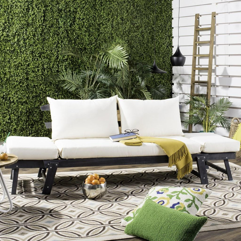 Safavieh Tandra Modern Contemporary Daybed | Outdoor Patio Daybed | Modishstore - 1
