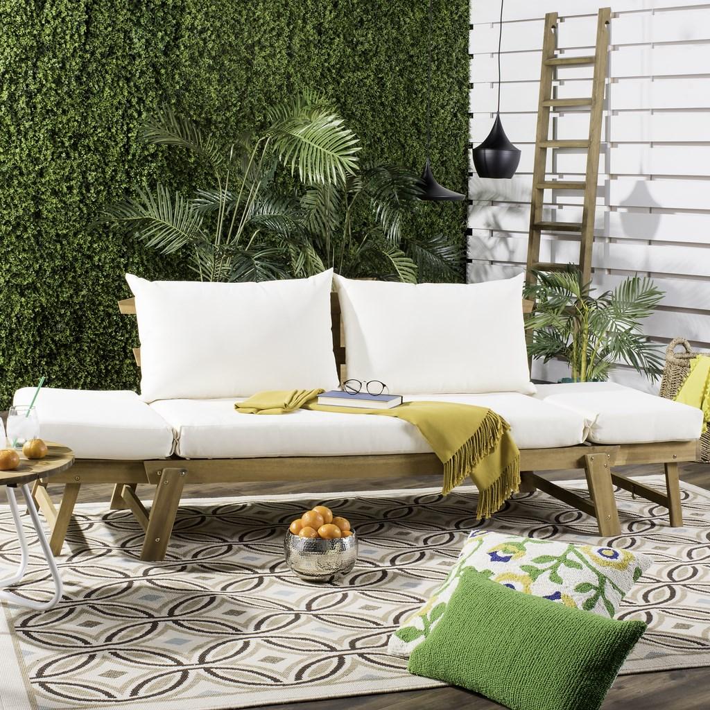 Safavieh Tandra Modern Contemporary Daybed | Outdoor Patio Daybed |  Modishstore  - 6