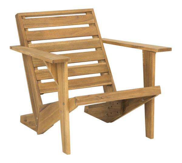Safavieh Lanty Adirondack Chair | Side Chairs |  Modishstore  - 2