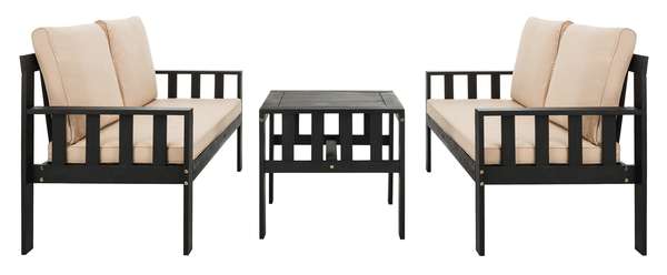 Safavieh Lardner Living Set | Outdoor Sofas, Loveseats & Sectionals | Modishstore - 2