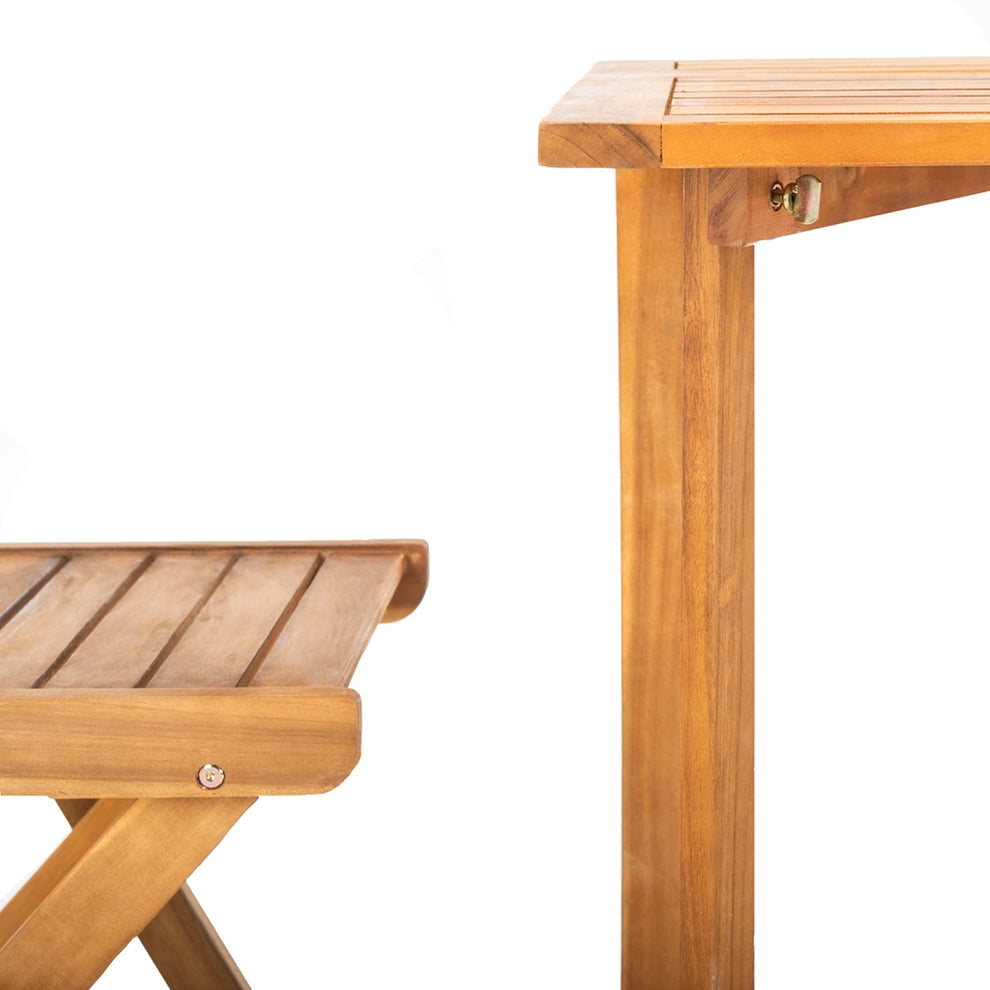 Safavieh Gallo Balcony Bistro Set | Outdoor Dining Sets | Modishstore - 4