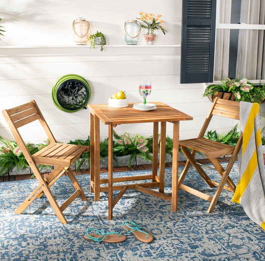 Safavieh Gallo Balcony Bistro Set | Outdoor Dining Sets | Modishstore - 1