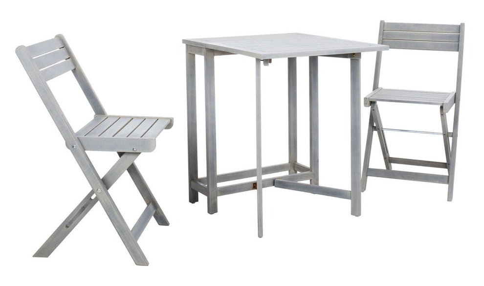 Safavieh Gallo Balcony Bistro Set | Outdoor Dining Sets |  Modishstore  - 3