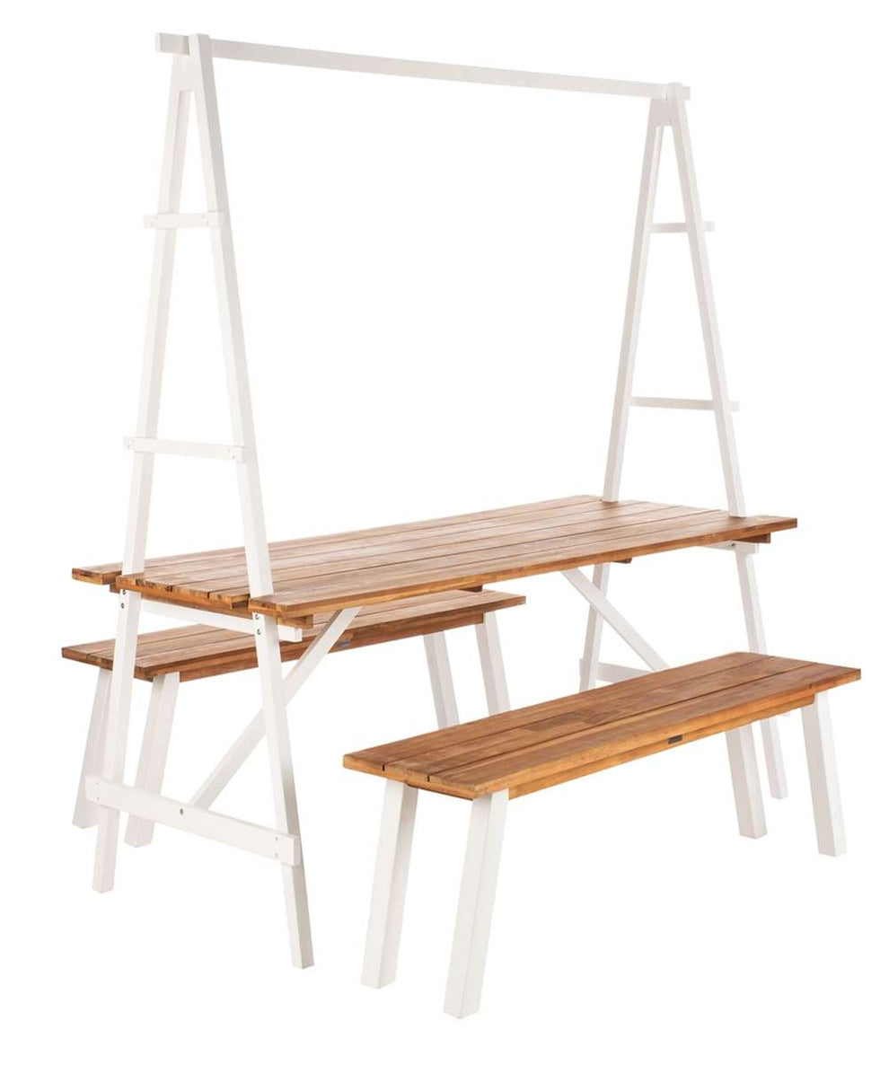 Safavieh Willamy 3 Pc Dining Set | Outdoor Dining Sets | Modishstore - 2