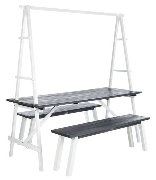 Safavieh Willamy 3 Pc Dining Set | Outdoor Dining Sets | Modishstore - 5