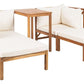 Safavieh Ronson 5 Pc Sectional Set | Outdoor Chaise Lounges | Modishstore - 2