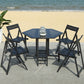 Safavieh Kerman Table And 4 Chairs | Outdoor Patio |  Modishstore  - 8
