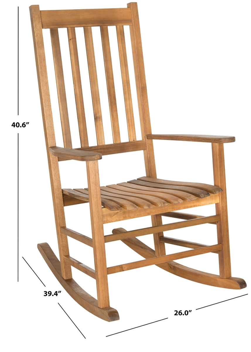 Safavieh  Shasta Rocking Chair | Rocking Chairs | Modishstore - 3