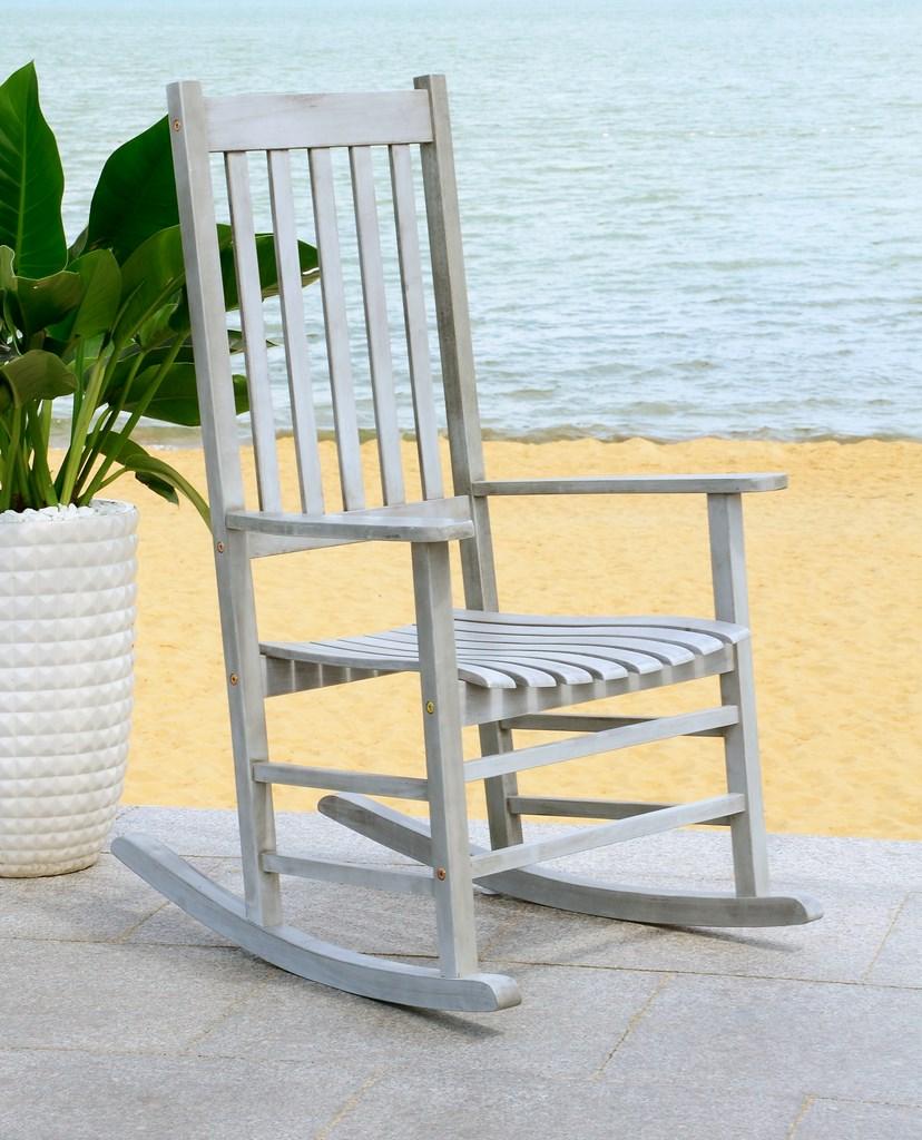 Safavieh  Shasta Rocking Chair | Rocking Chairs | Modishstore - 7
