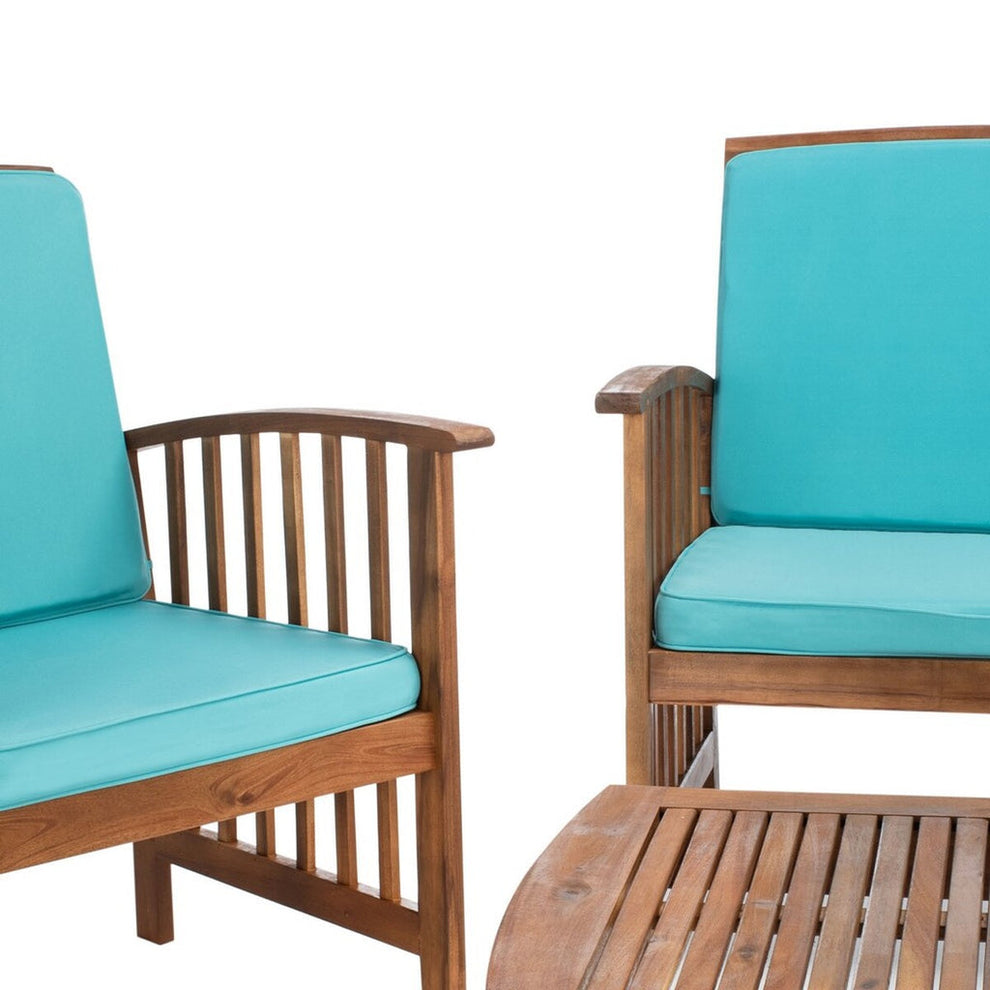 Safavieh Rocklin 4 Pc Outdoor Set | Outdoor Sofas, Loveseats & Sectionals |  Modishstore  - 17