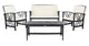 Safavieh Fontana 4 Pc Outdoor Set | Outdoor Sofas, Loveseats & Sectionals |  Modishstore  - 25