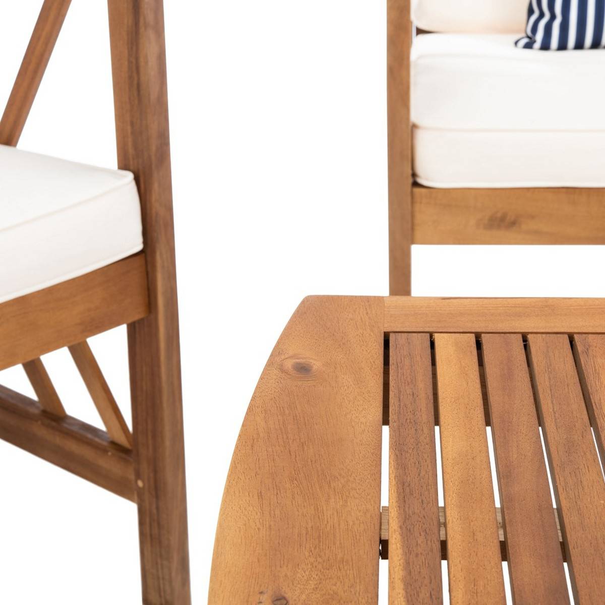 Safavieh Fontana 4 Pc Outdoor Set | Outdoor Sofas, Loveseats & Sectionals |  Modishstore  - 32