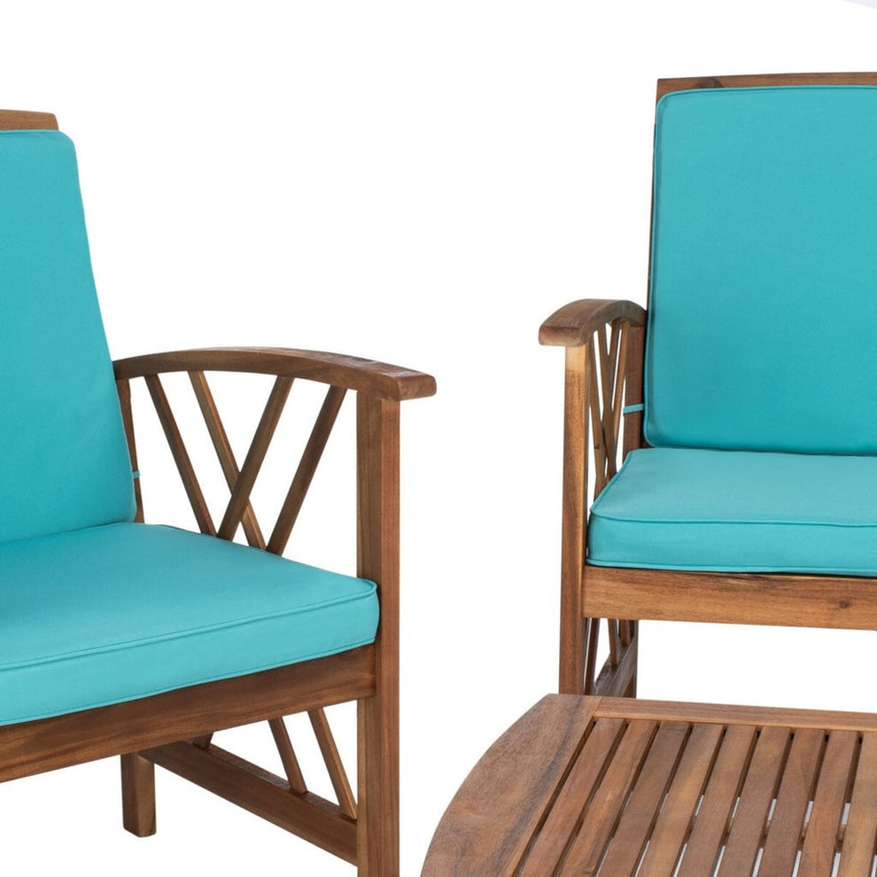 Safavieh Fontana 4 Pc Outdoor Set | Outdoor Sofas, Loveseats & Sectionals |  Modishstore  - 15