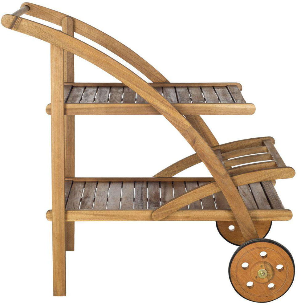 Safavieh Lodi Tea Cart | Bar Carts | Modishstore - 2