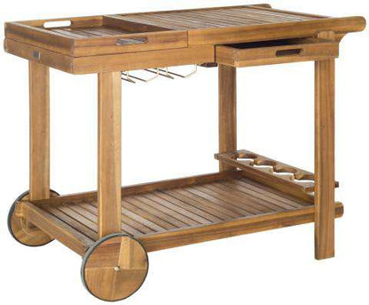 Safavieh Orland Tea Trolley | Bar Carts | Modishstore - 2