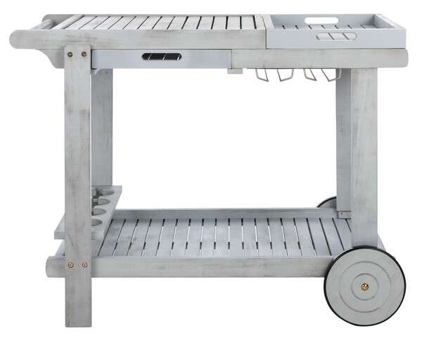 Safavieh Orland Tea Trolley | Bar Carts | Modishstore - 5