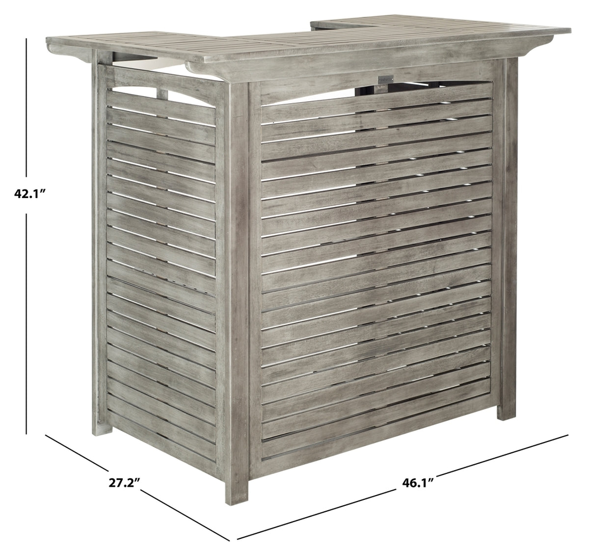 Safavieh Monterey Bar Table | Outdoor Tables | Modishstore - 4