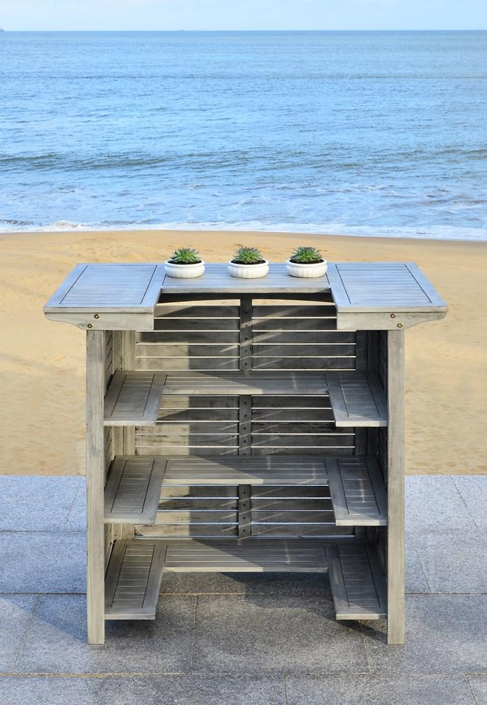 Safavieh Monterey Bar Table | Outdoor Tables | Modishstore - 1