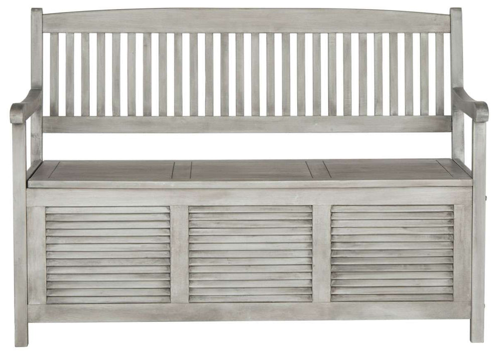 Safavieh Brisbane Storage Bench | Outdoor Stools & Benches | Modishstore - 3